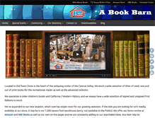 Tablet Screenshot of clovisbookbarn.com